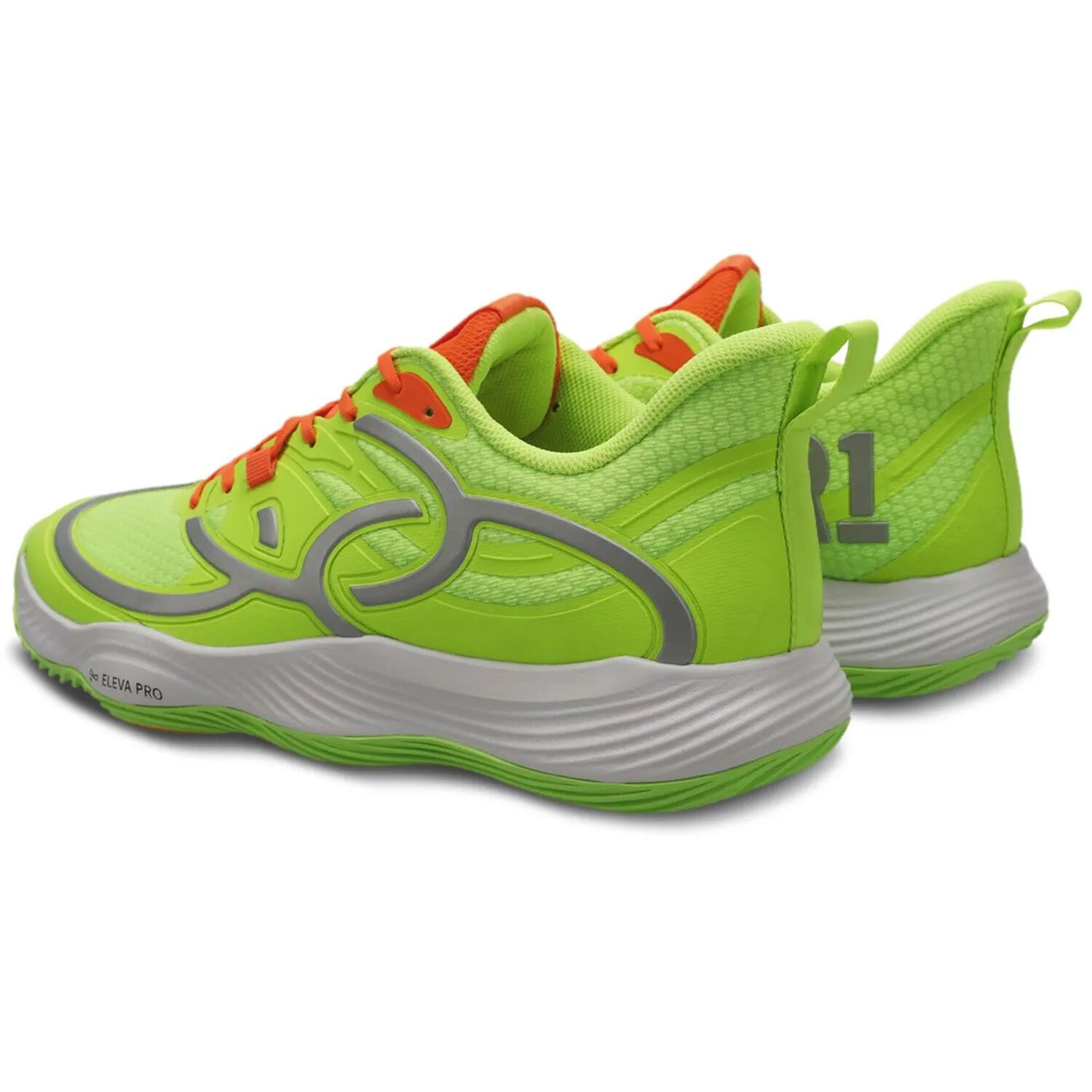 Zapatilla Voleibol Hombre Quadra Br1 Verde Ne&oacute;n image number 3.0